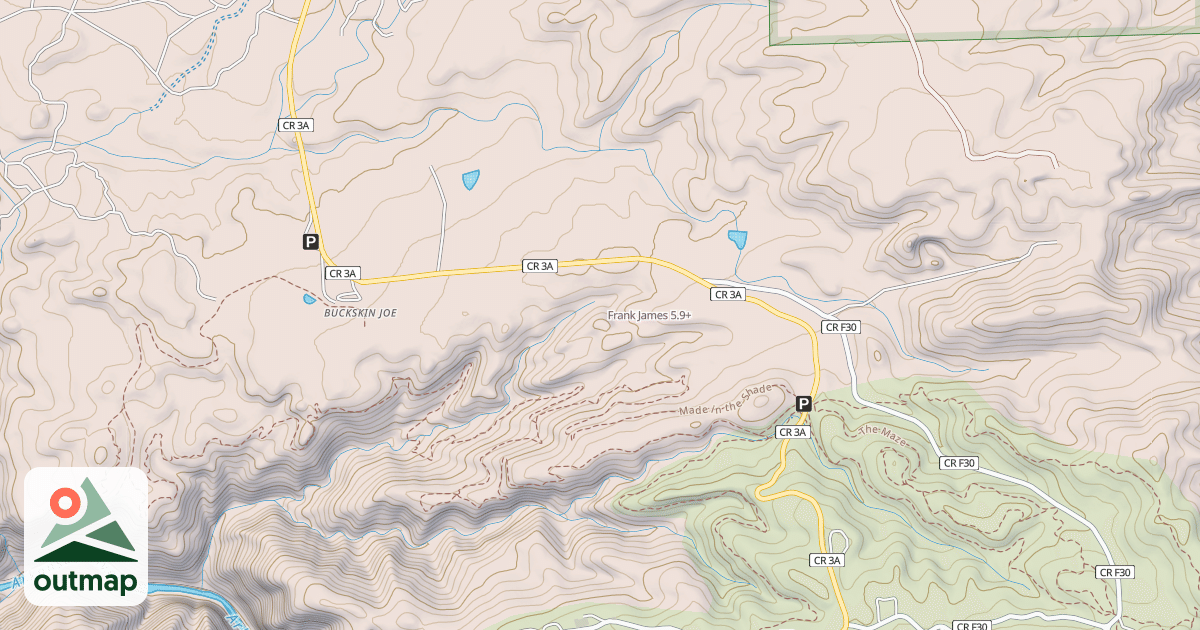 Map of Frank James