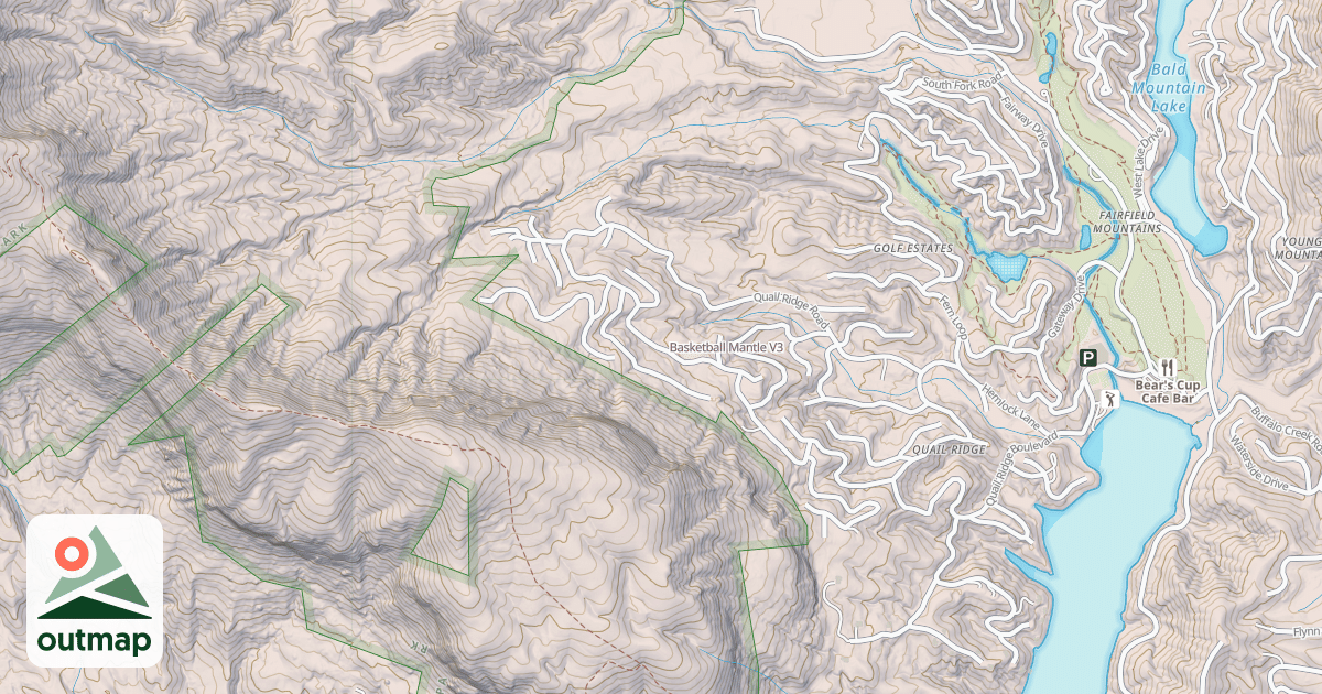 Map of Basketball Mantle