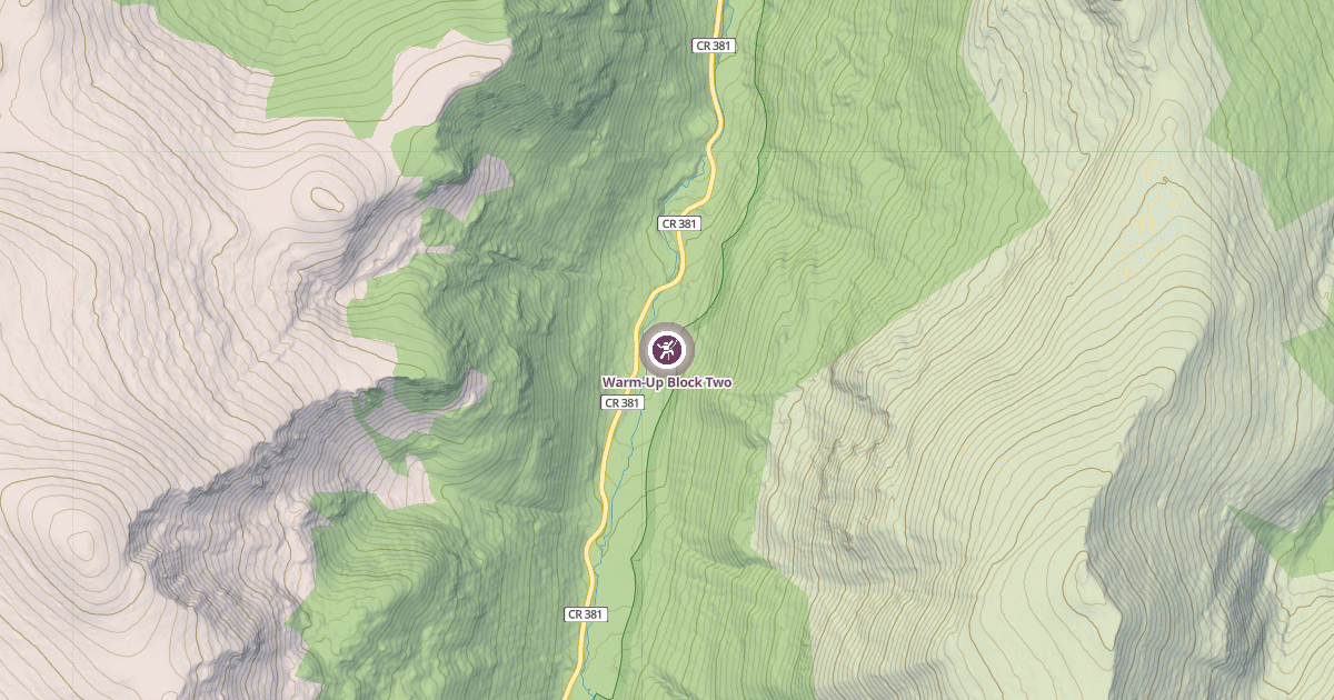 Map preview of Warm-Up Block Two