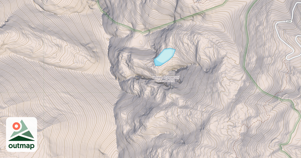 Map of Himalayan Snowcock Serenade