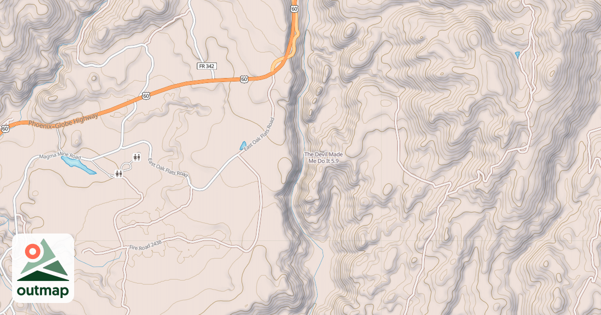 Map of The Devil Made Me Do It