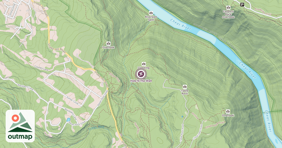 Map of Hole N The Wall