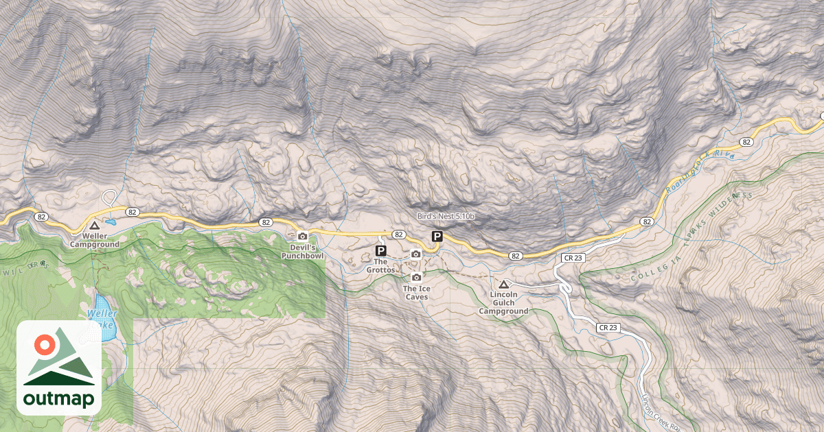 Map of Bird's Nest