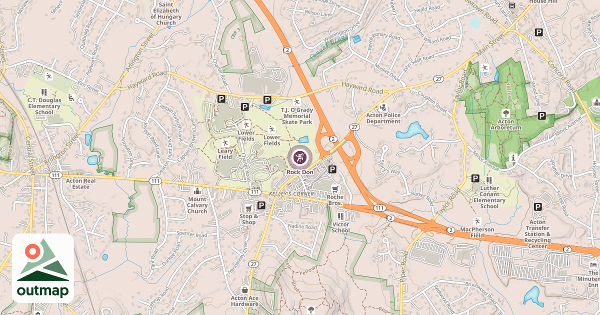 Map of Rock Don