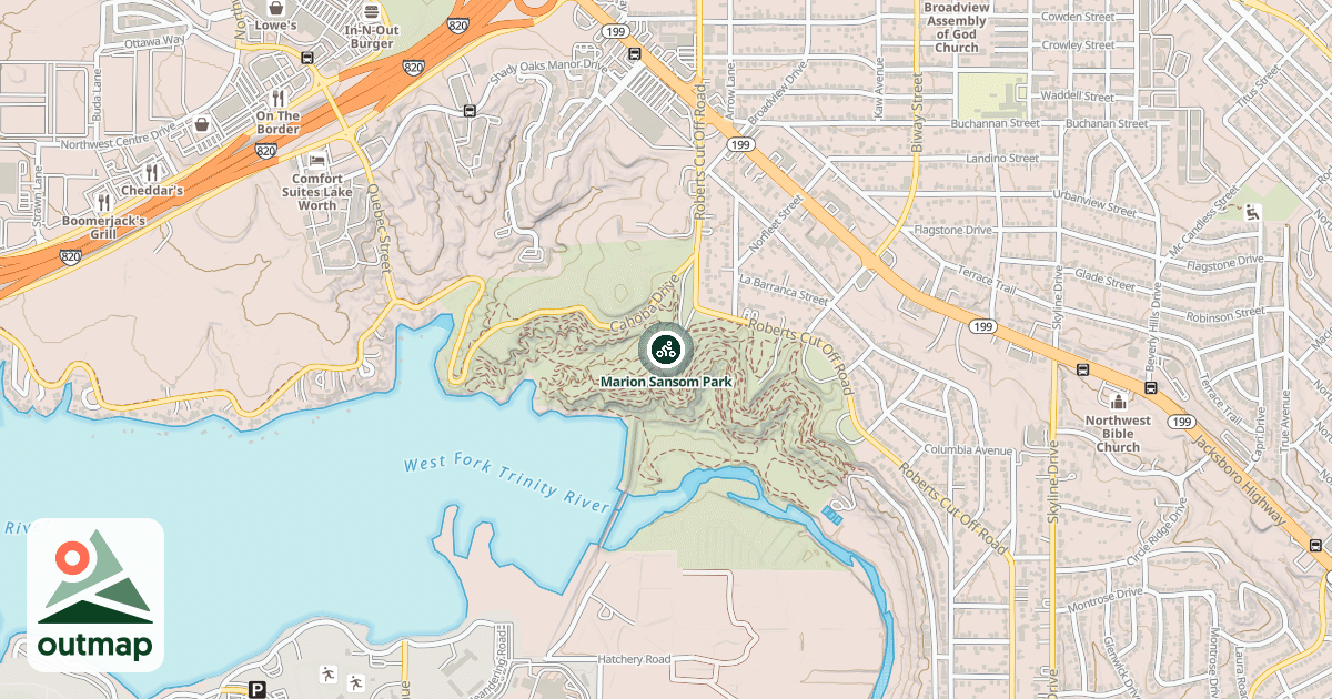 Map of Marion Sansom Park