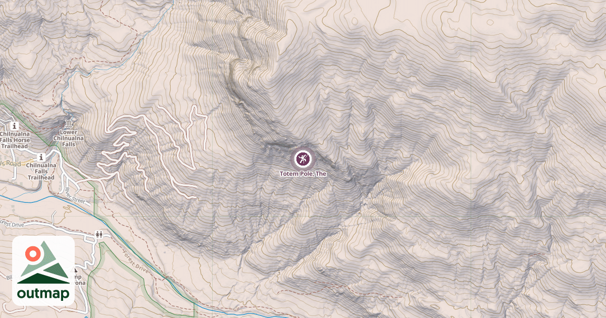 Map of Totem Pole, The