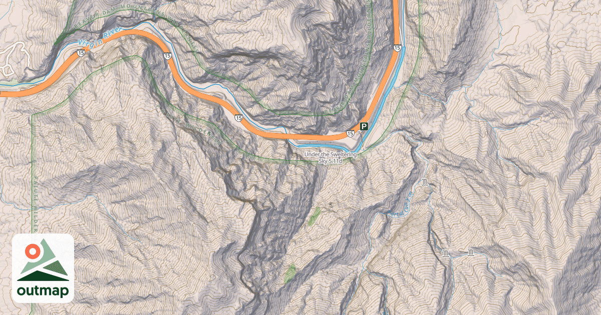 Map of Under the Sweltering Sky