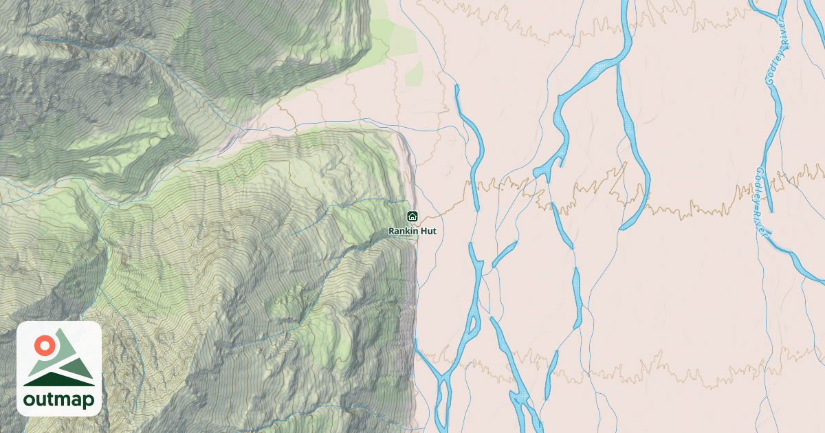 Map of Rankin Hut
