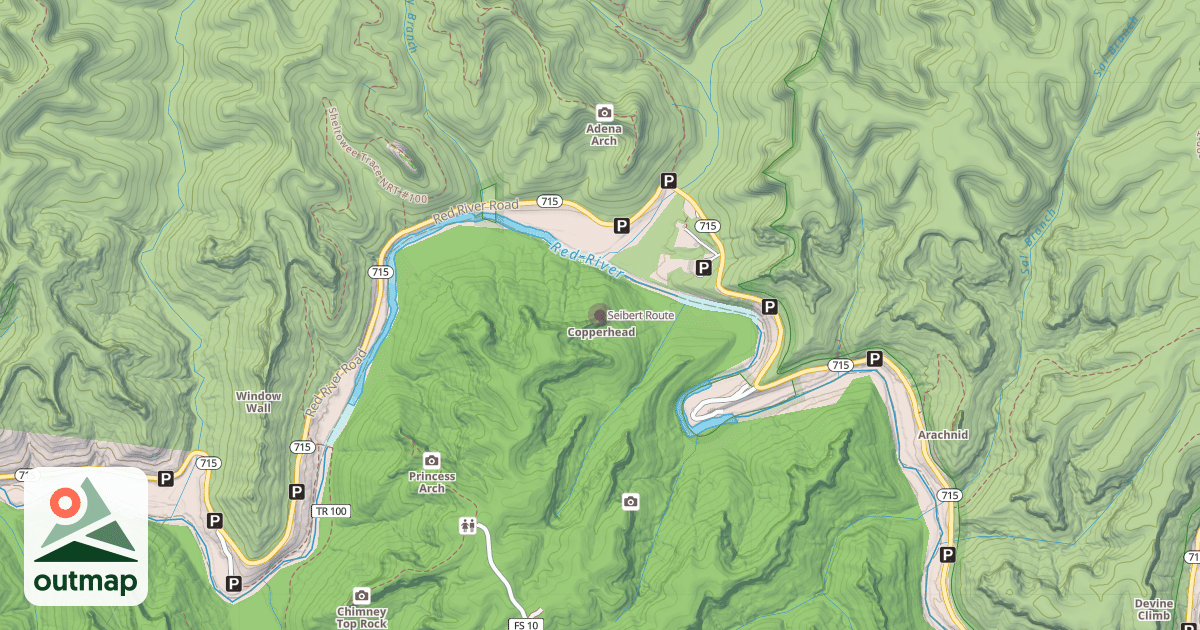 Map of Seibert Route