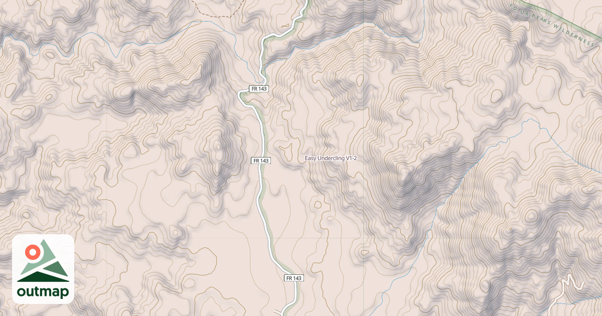 Map of Easy Undercling