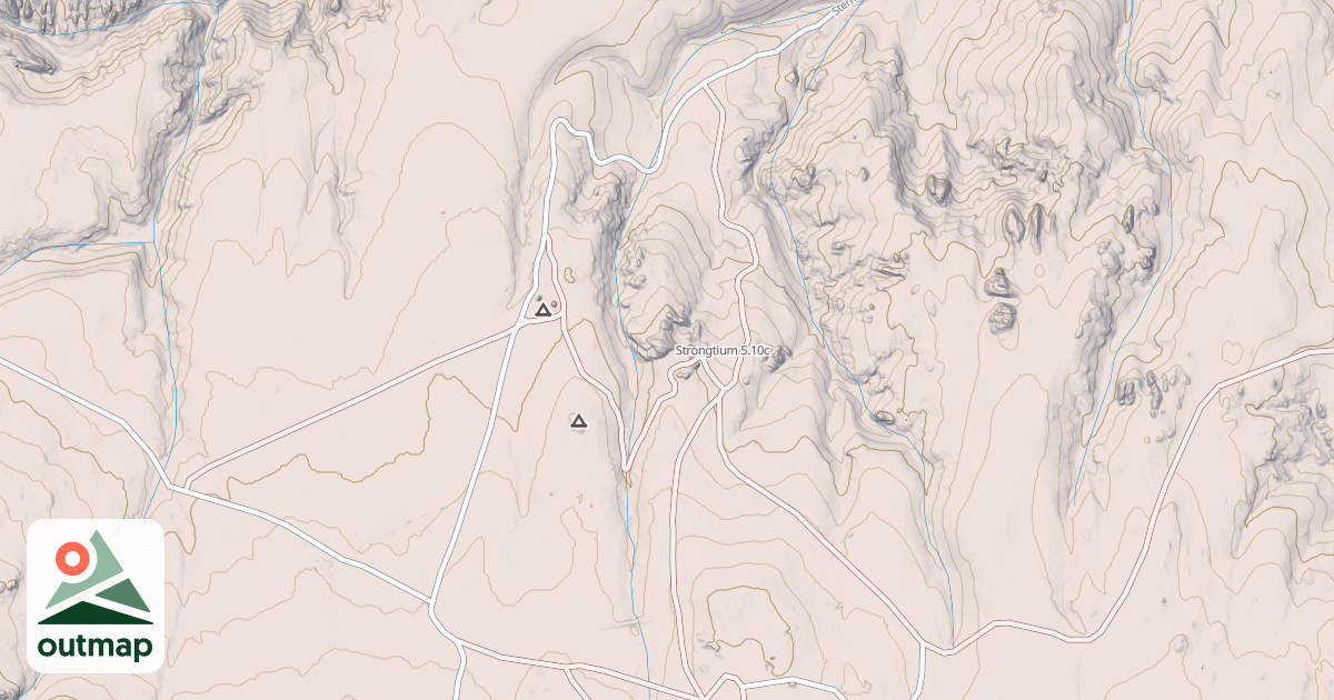 Map of Strongtium