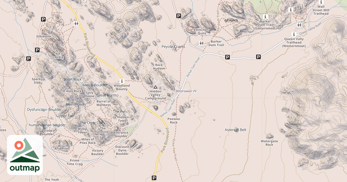 Map of Bittersweet