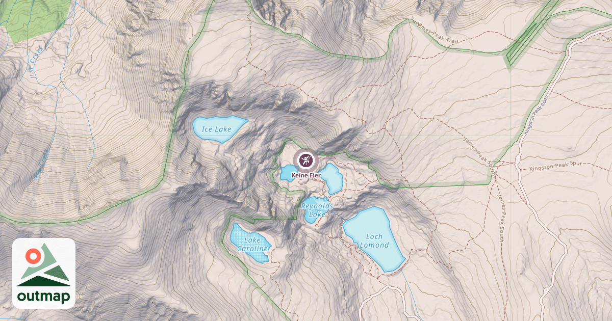 Map of Keine Eier