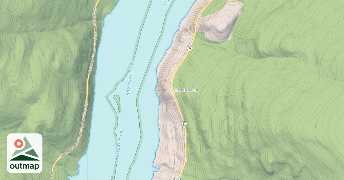 Map of Great Escape