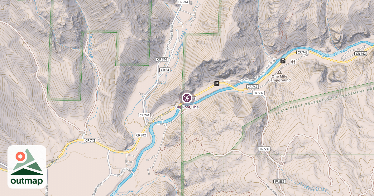 Map of Big Roof, The