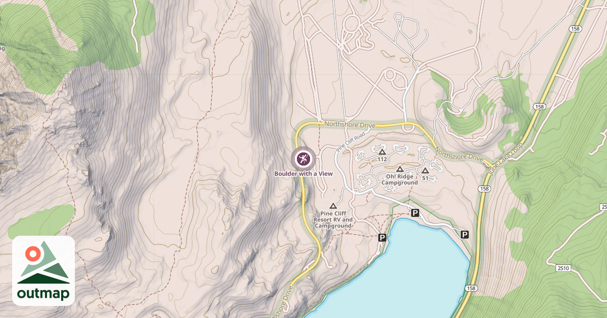 Map of Boulder with a View
