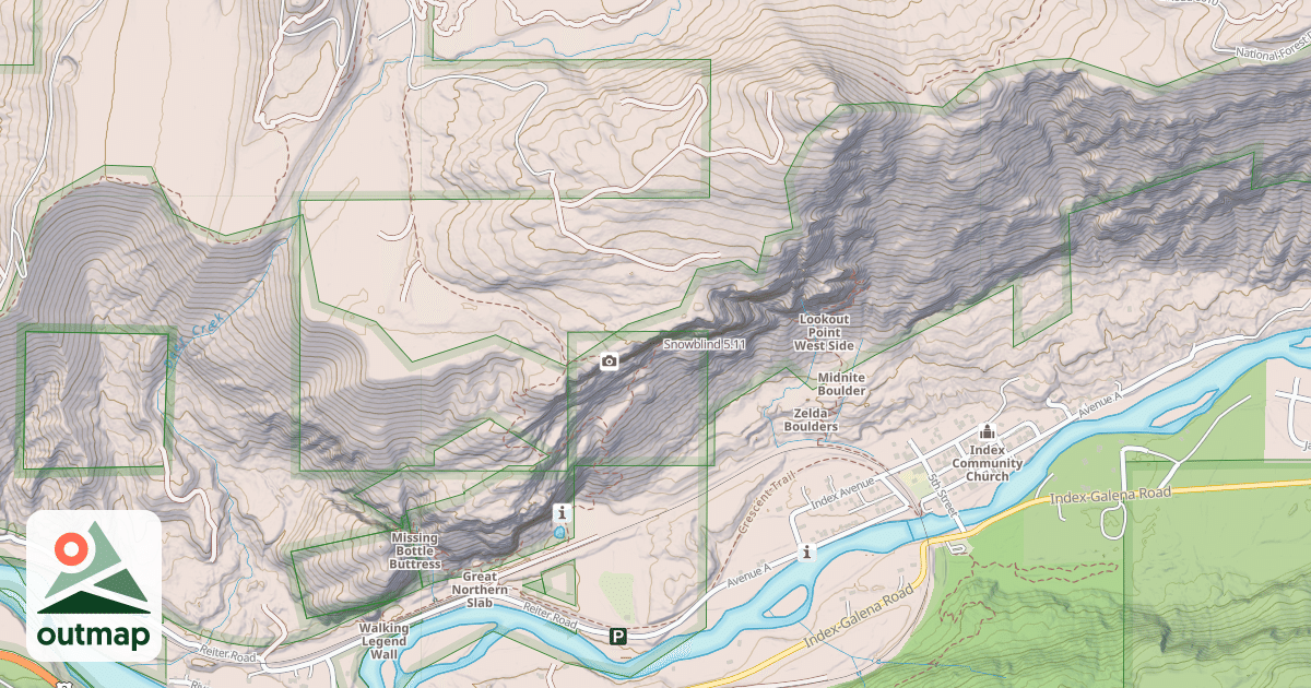 Map of Snowblind