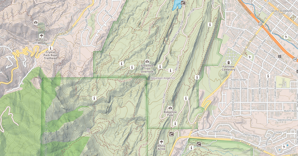 Map preview of Mountain Angel