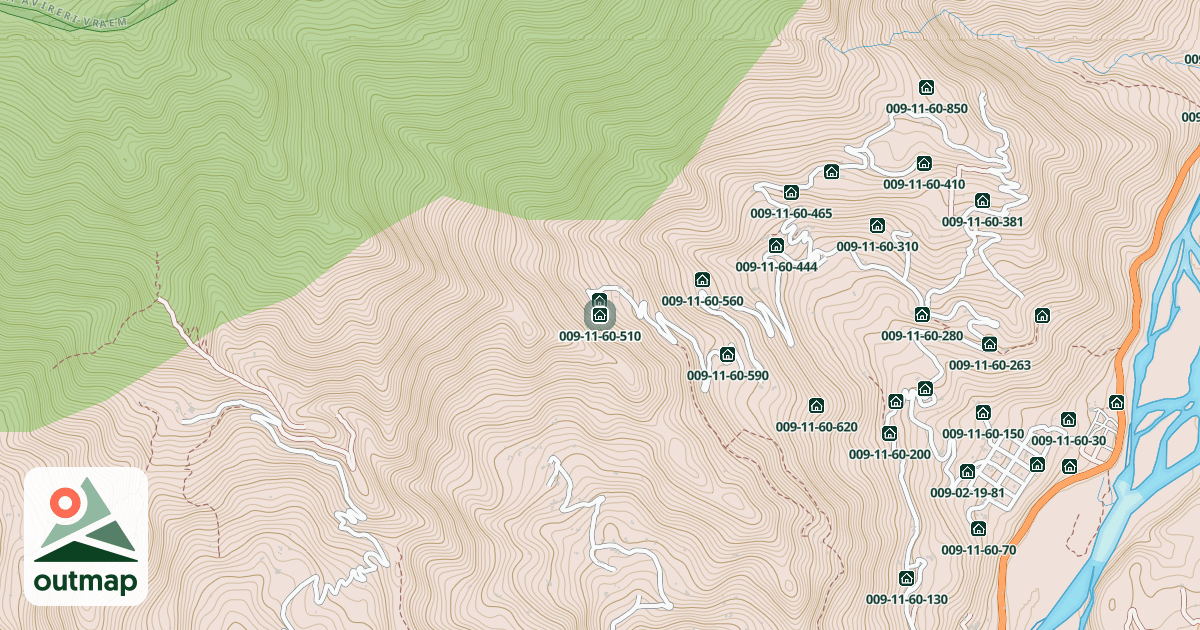 Map of 009-11-60-510
