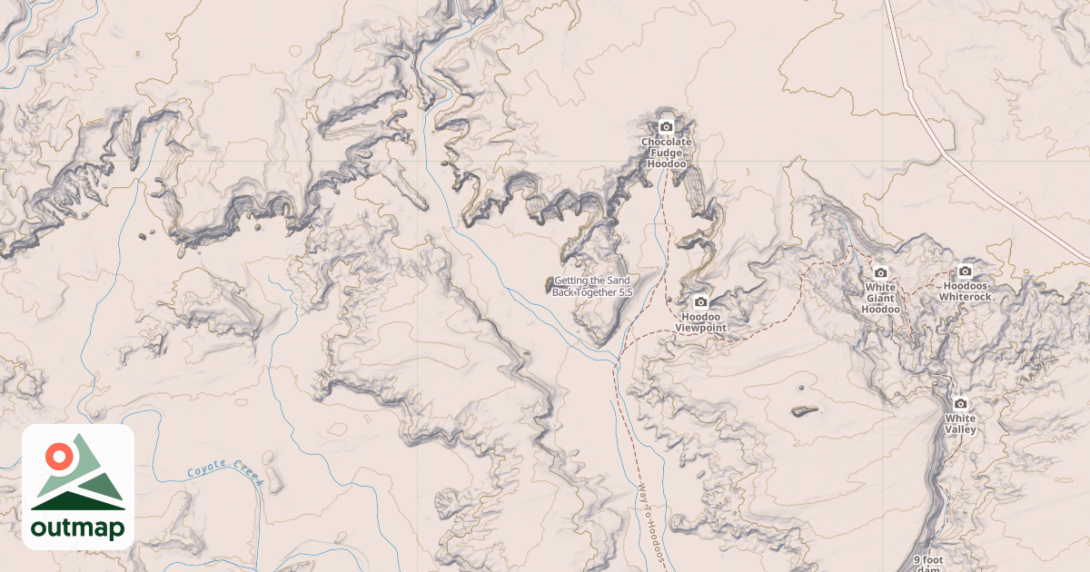 Map of Getting the Sand Back Together