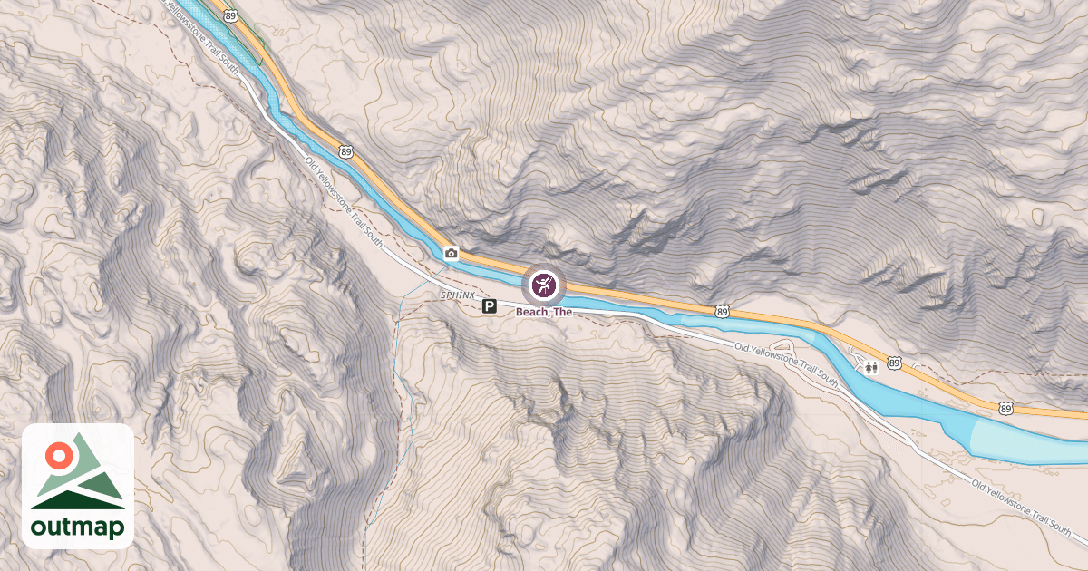 Map of Beach, The