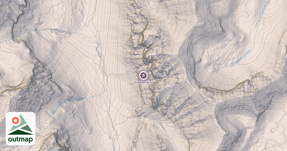 Map of Dribbles Area