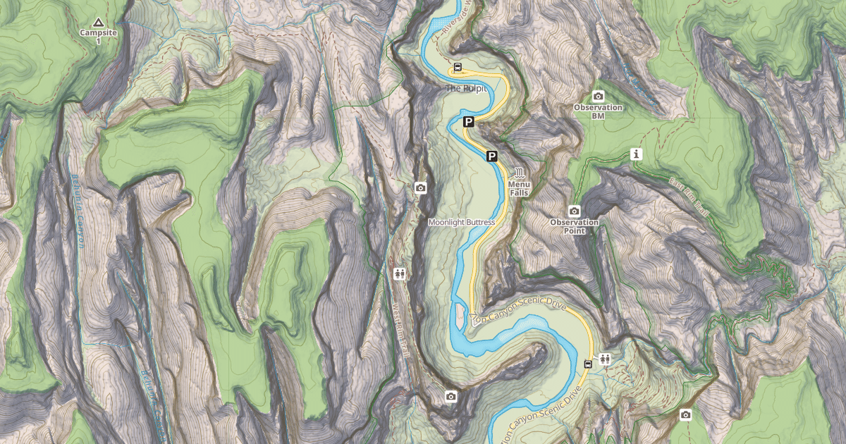 Map preview of Moonlight Buttress