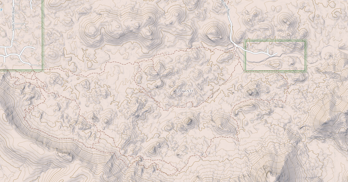Map preview of Lt. Dan