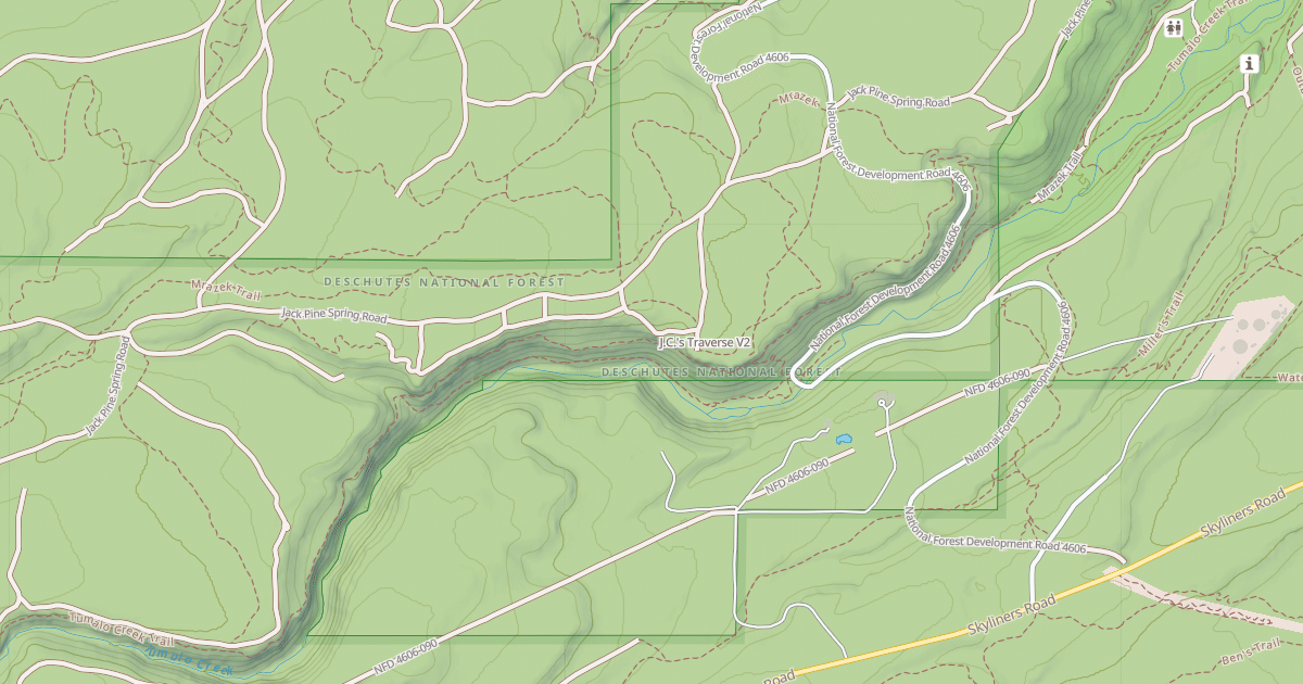 Map preview of J.C.'s Traverse