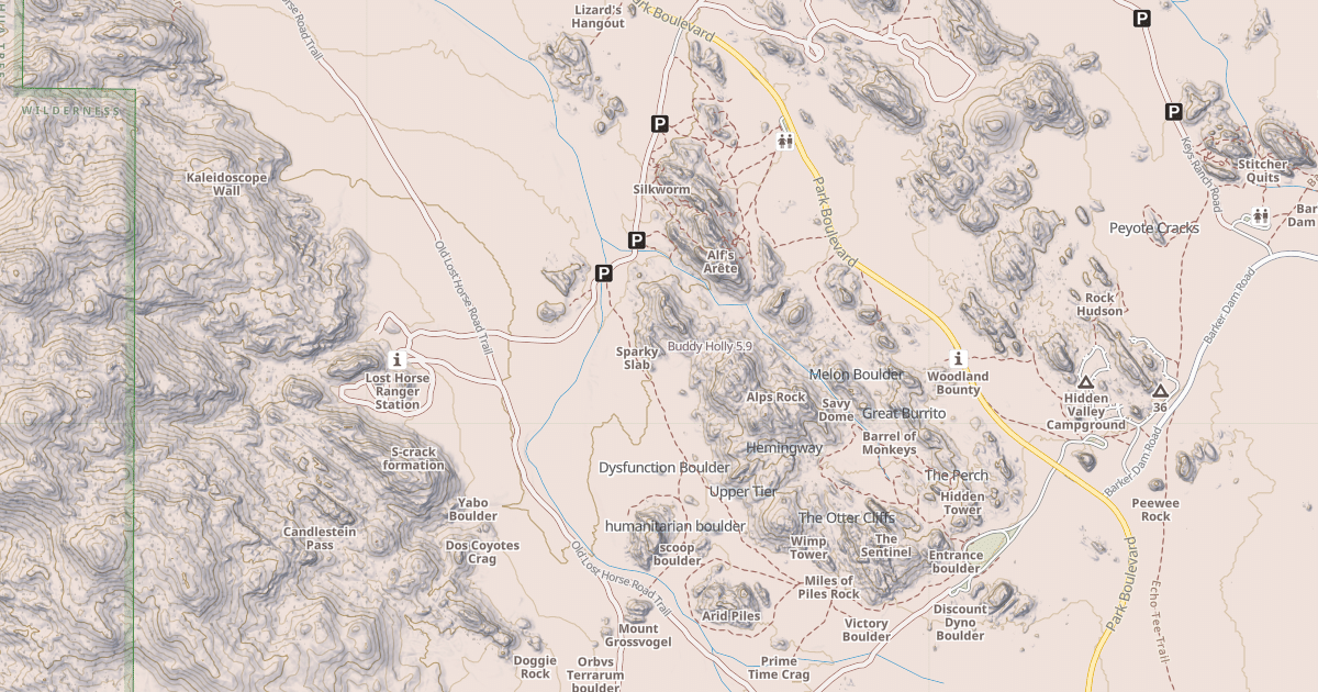 Map preview of Buddy Holly
