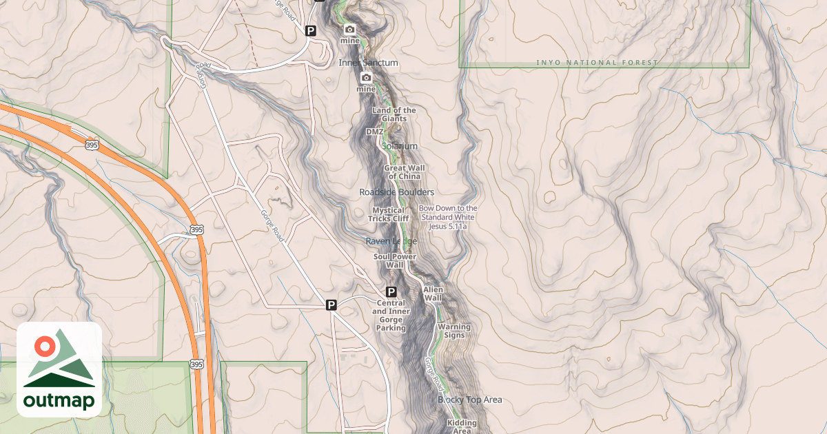 Map of Bow Down to the Standard White Jesus