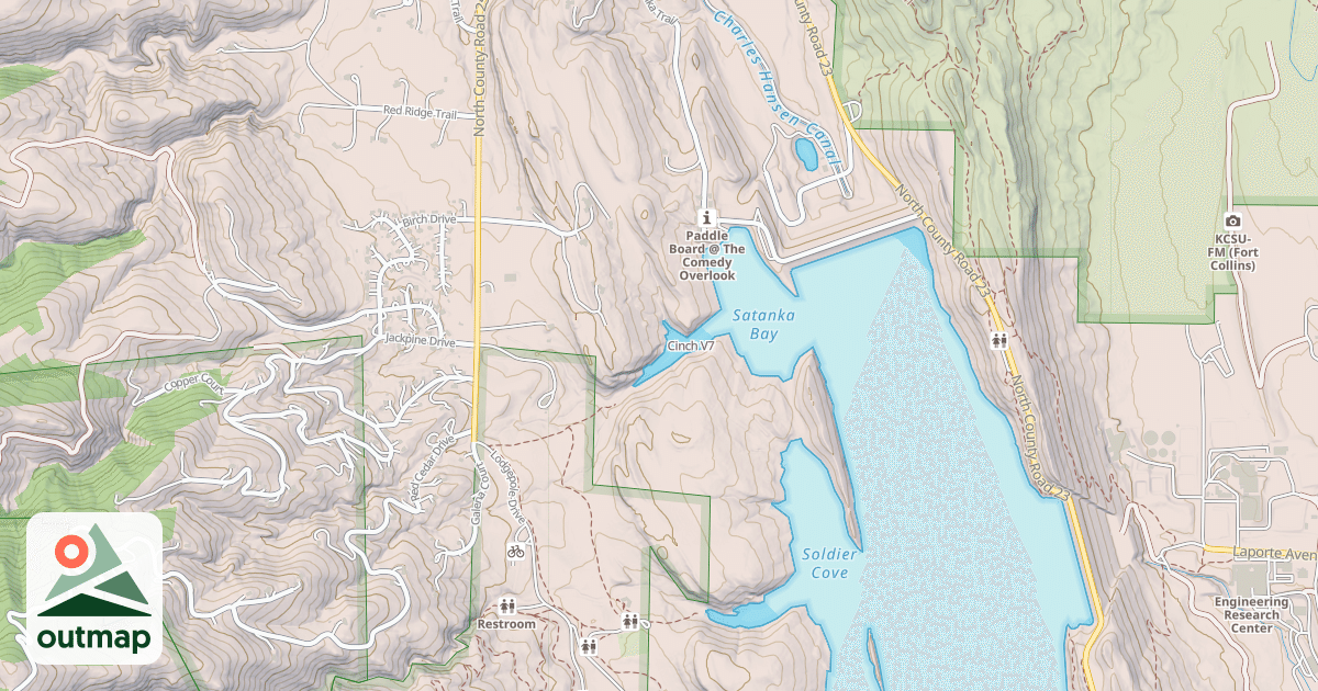 Map of Cinch