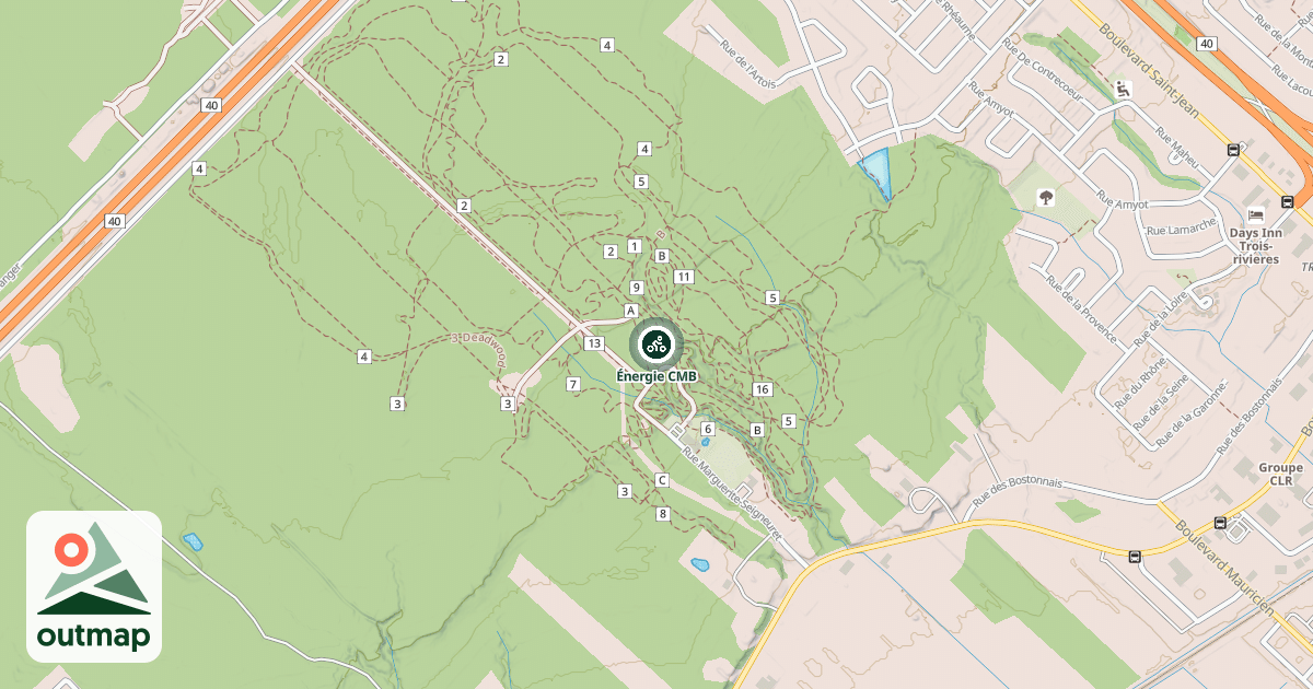 Map of Énergie CMB