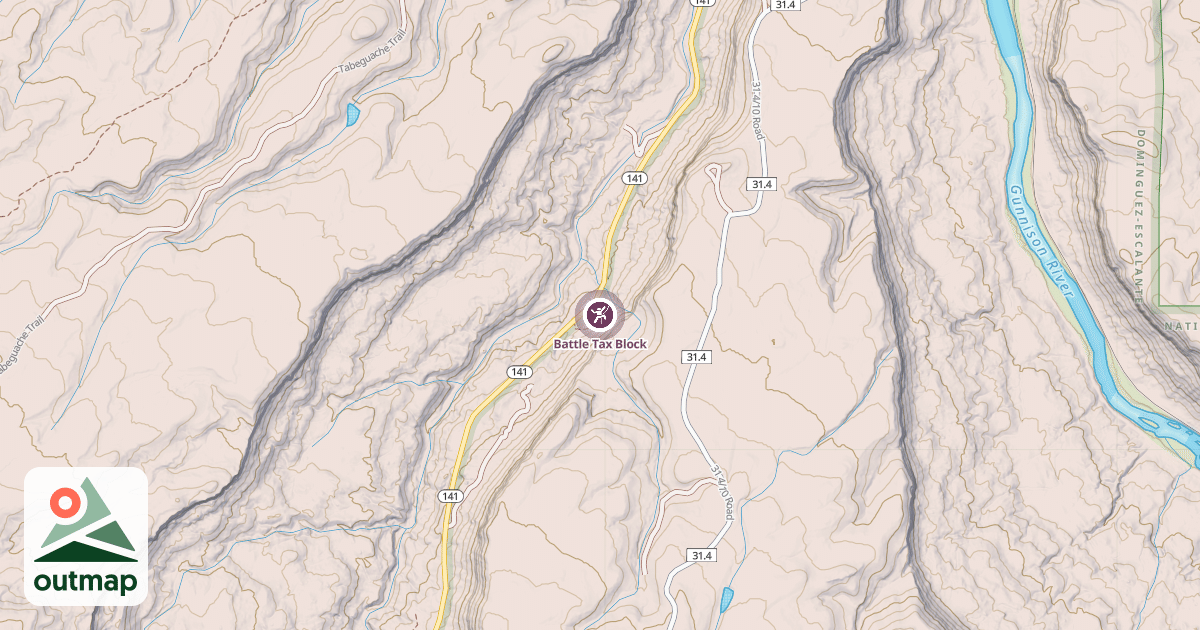 Map of Battle Tax Block