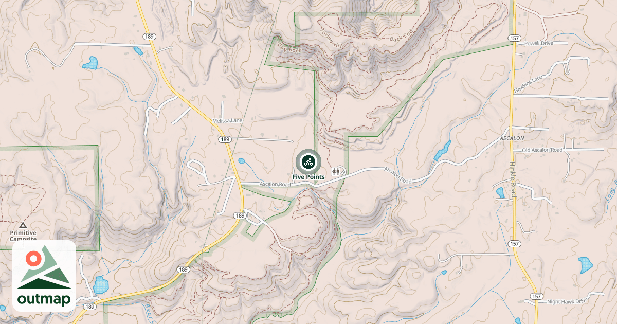 Map of Five Points