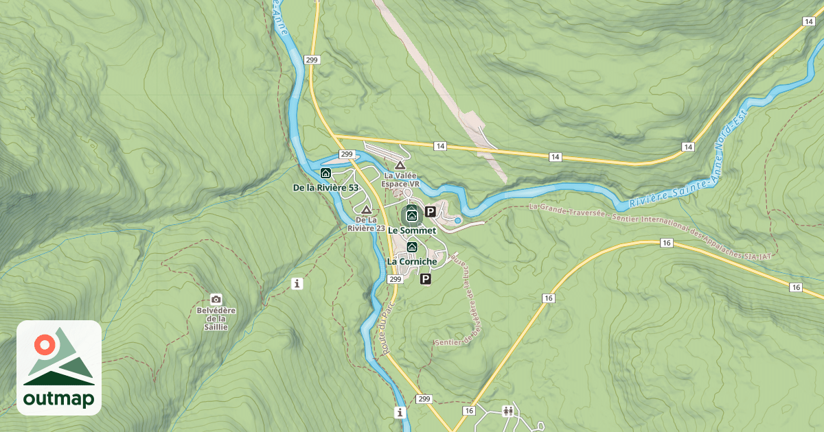 Map of Le Sommet