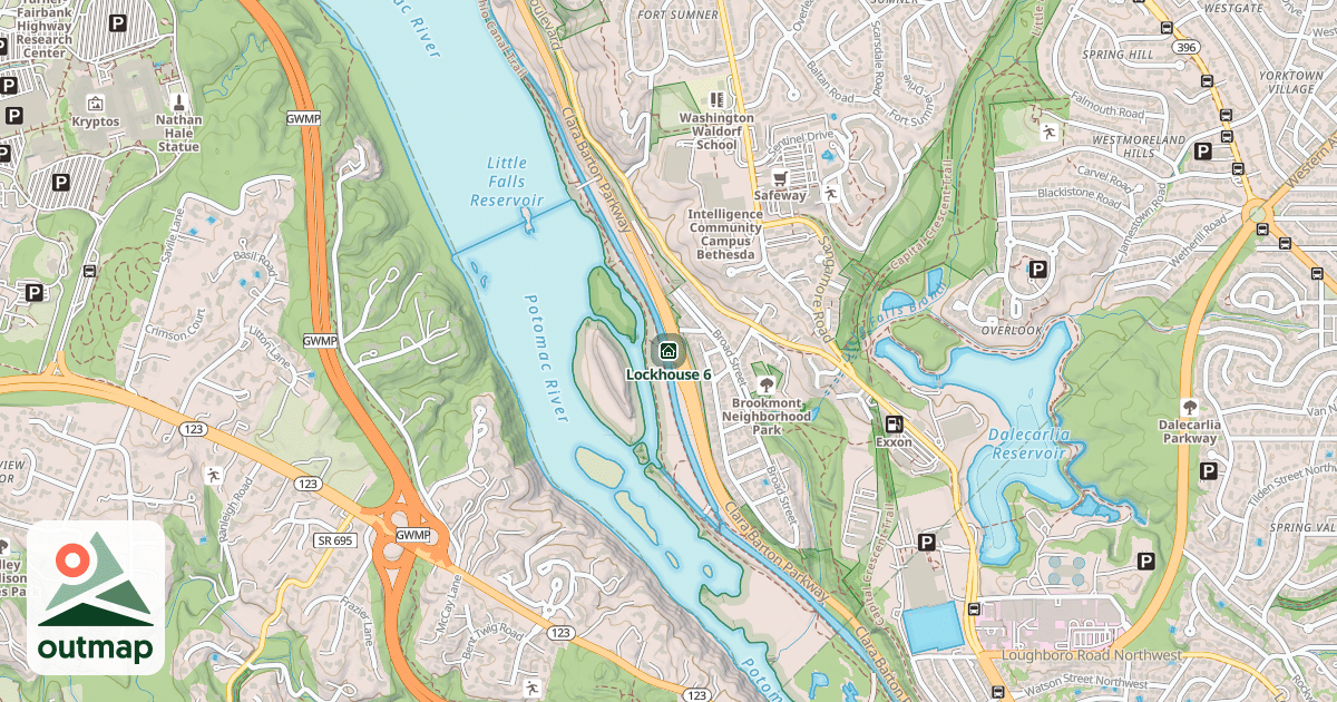 Map of Lockhouse 6