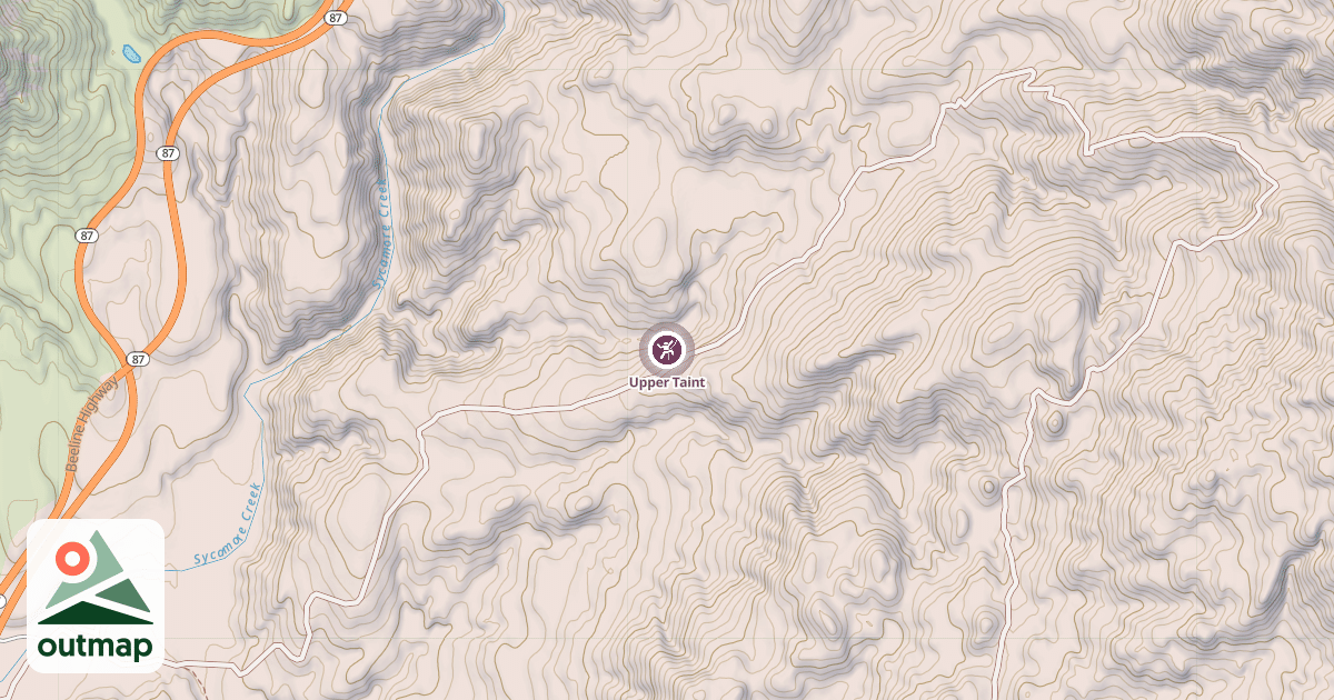 Map of Upper Taint