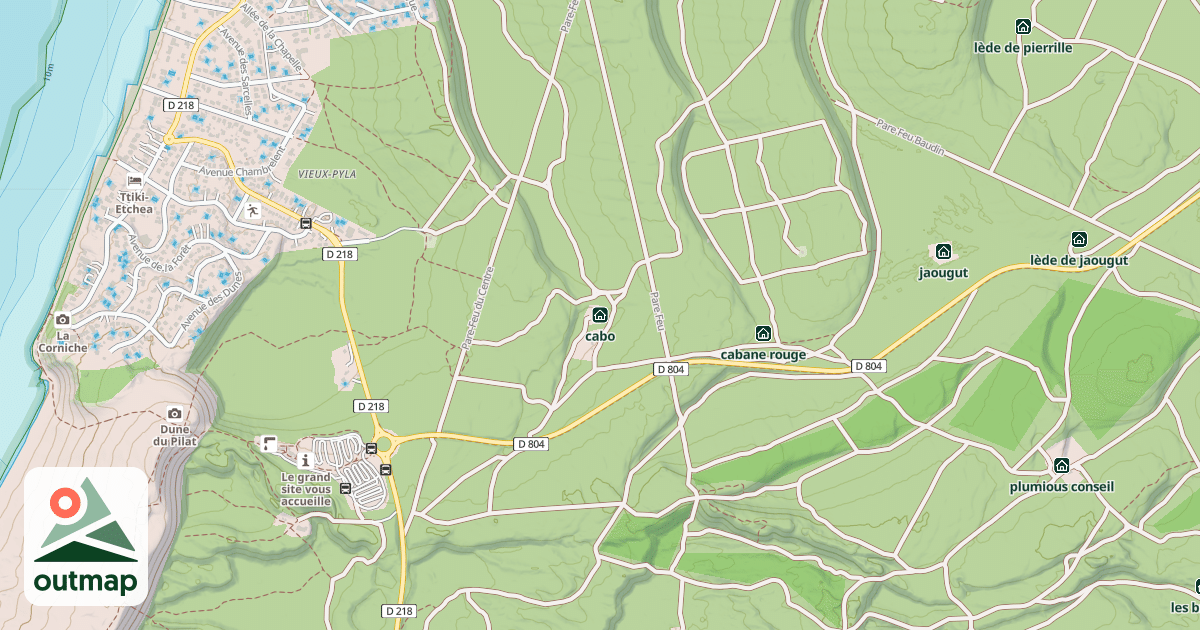 Map of cabo