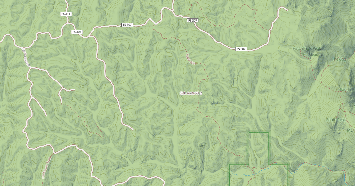 Map preview of Slab Arete