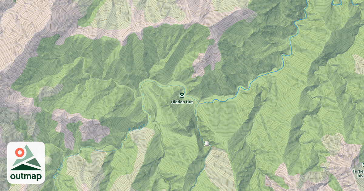 Map of Hidden Hut