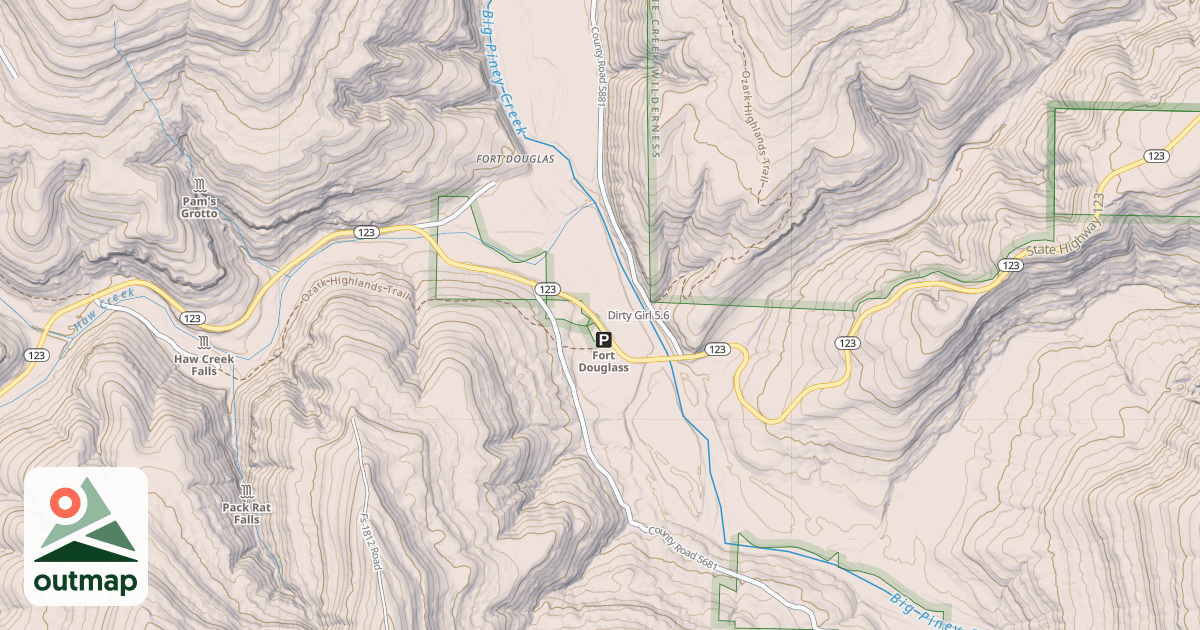 Map of Dirty Girl