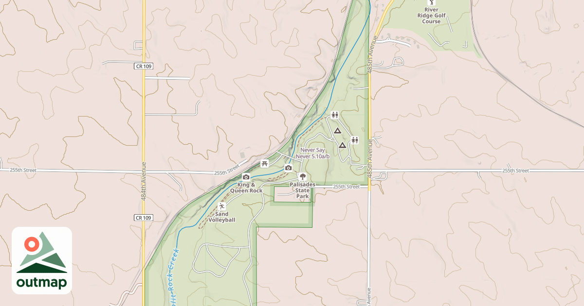 Map of Never Say Never
