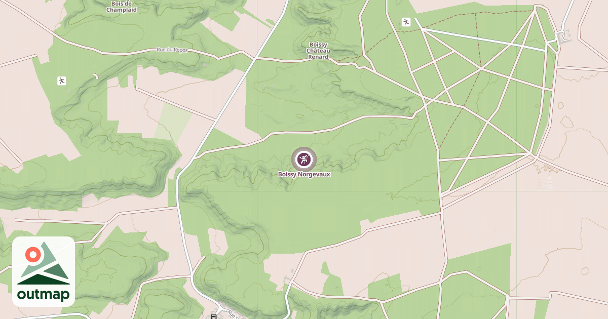 Map of Boissy Norgevaux