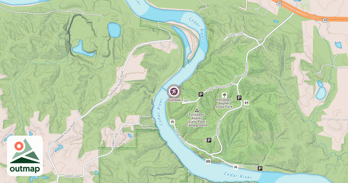 Map of Outlook