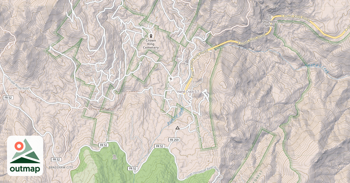 Map of Hand Crack