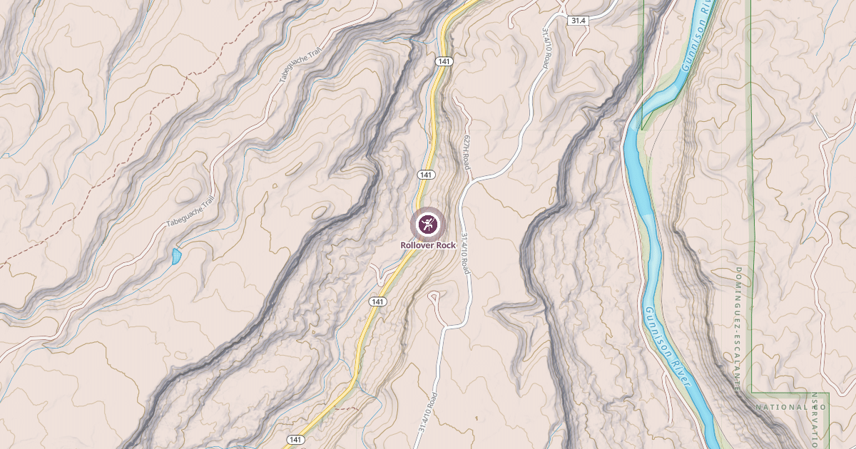 Map preview of Rollover Rock