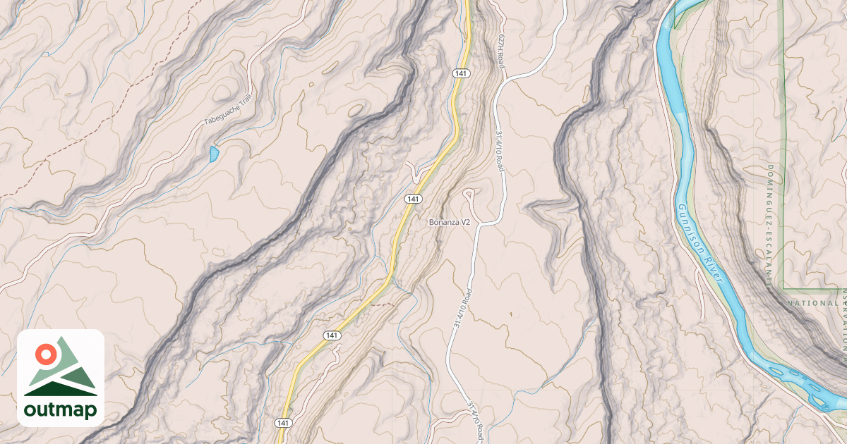 Map of Bonanza