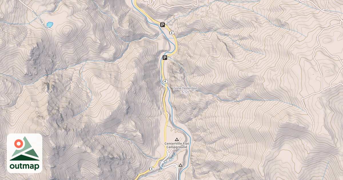 Map of Gone Yesterdays
