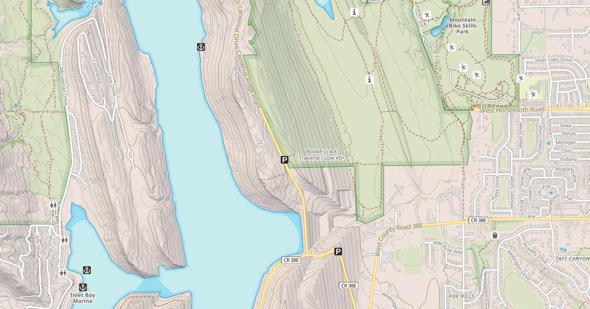 Map preview of Bootie Crack Traverse / Low